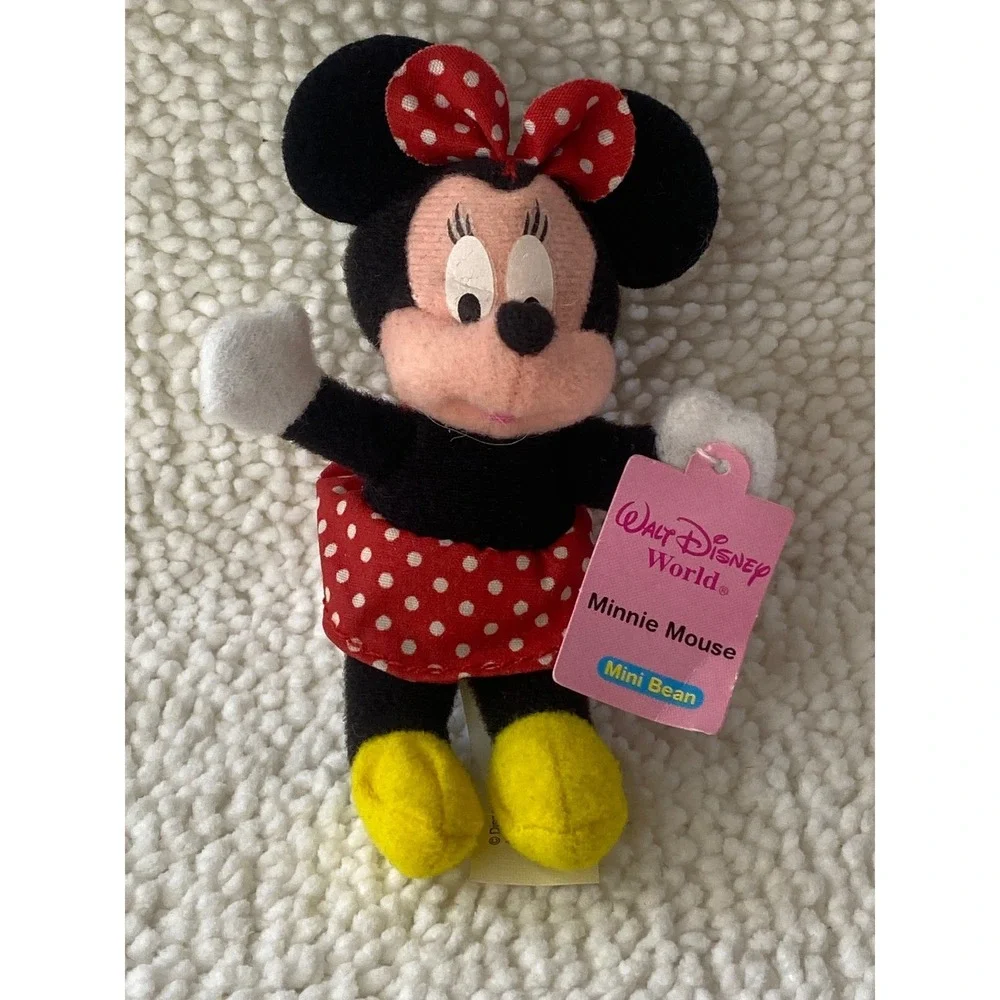 Walt‎ Disney World Minnie Mouse Mini Bean Plush Kellogg's Exclusive